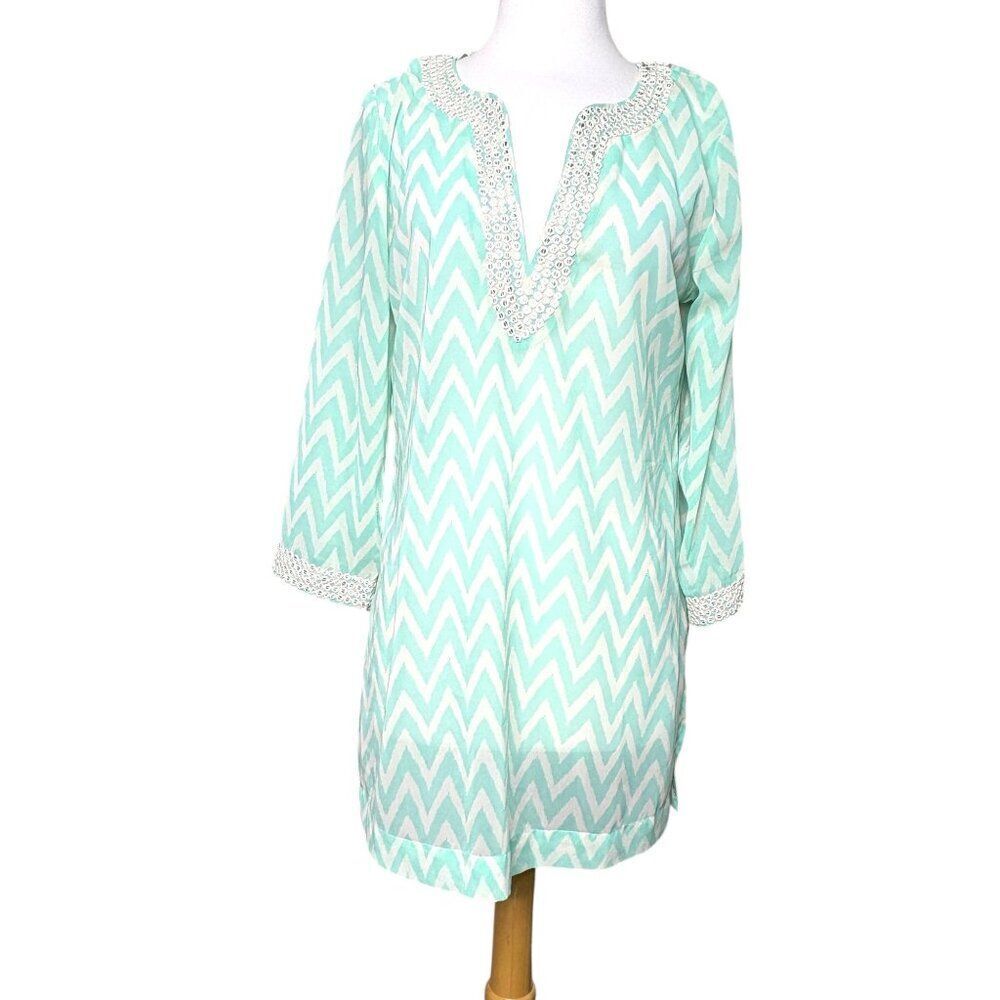 Antonio Melani Chevron Swim Cover Up  Size Medium